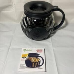 Micro pop microwave popcorn bowl